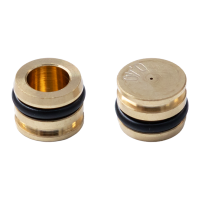 SKF Düse - 0,40 cm³ - Messing - Dichtung: Viton