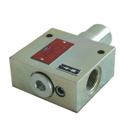 SKF Mengenbegrenzer 24-2703-0650 - SP/SMB 3A2/0/650 - Baugröße: 3 - 34,00 l/min - Düsendurchmesser: 6,50 mm - Ohne Signalgeber
