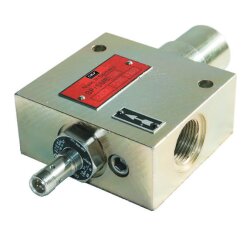 SKF Mengenbegrenzer 24-2703-6520 - SP/SMB 3A2E6/520 - Baugröße: 3 - 22,50 l/min - Düsendurchmesser: 5,20 mm - Mit Kolbendetektor
