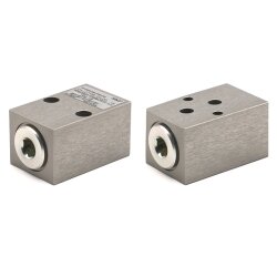 SKF Mengenbegrenzer 24-2708-0145 - SP/SMB 8/2/0/145 - Baugröße: 8 - 1,71 l/min - Düsendurchmesser: 1,45 mm - Ohne Signalgeber