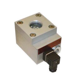 SKF Mengenbegrenzer 24-2710-1005 - SP/SMB 10/2E1/060-120 - Baugröße: 10 - Nennvolumenstrom (1:4): 0,30:1,22 l/min - Düsendurchmesser: 0,60-1,20 mm - Mit optischer/elektrischer Überwachung