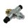 SKF Dosiereinheit 321-T - Für Öl - Auslass: 1 - 0,03 cm³ - M8x1 keg - Für Rohr-Ø: 4 mm - Elastomer: NBR