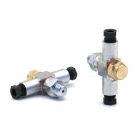 SKF Dosiereinheit 321-T - Für Öl - Auslass: 1 - 0,10 cm³ - M10x1 keg - Für Rohr-Ø: 4 mm - Elastomer: NBR