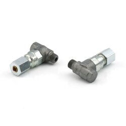 SKF Dosiereinheit 321-W - Für Öl - Auslass: 1 - 0,10 cm³ - R 1/8 keg - Für Rohr-Ø: 4 mm - Elastomer: NBR