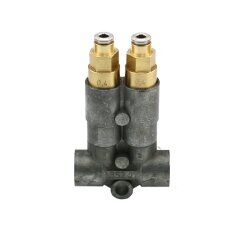 SKF MonoFlex Vorschmierverteiler 352 - Fließfett - 2 Auslässe - 0,10 / 0,10 cm³ - Steckverbinder - Ohne Armatur - Gewinde: M12x1