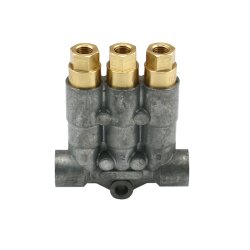SKF MonoFlex Vorschmierverteiler 353 - Öl - 3 Auslässe - 0,10 / 0,10 / 0,10 cm³ - Lötlose Rohrverschraubung - Ohne Armatur - Gewinde: M12x1