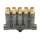 SKF MonoFlex Vorschmierverteiler 355 - Öl - 5 Auslässe - 0,60 / 0,60 / 0,60 / 0,60 / 0,60 cm³ - Lötlose Rohrverschraubung - Ohne Armatur - Gewinde: M12x1
