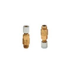 SKF MonoFlex Impulsverteiler 361 - Für Öl - Auslass: 1 - 0,10 cm³ - Messing - Elastomer: NBR - Dichtung: CU-Ring - 40 bar