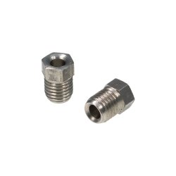 SKF Überwurfschraube - für Doppelkegelringe - M8x1 (D1) auf Ø 4 mm (d1) - Edelstahl