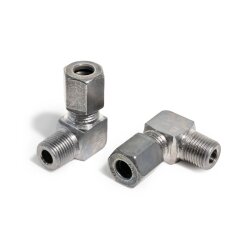 SKF Winkel Einschraubverschraubung 406-455W - Ø 6 mm auf R 1/8" keg - Stahl - Bauform: LL