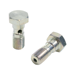SKF Hohlschraube 502-053 - M6x0,75 - SW 9 - 18 mm - Stahl