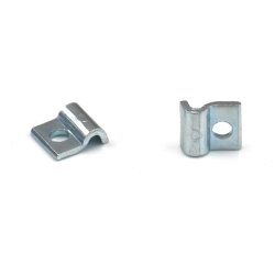 SKF Befestigungsschelle 608-001-A - Für 1 x Rohr Ø 8 mm (D) - Stahl - einseitige Befestigung