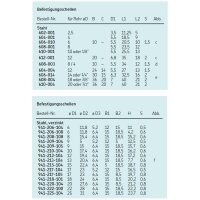 SKF Befestigungsschelle 608-001-A - Für 1 x Rohr Ø 8 mm (D) - Stahl - einseitige Befestigung