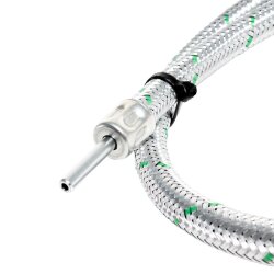 SKF Niederdruckschlauchleitung 716-1000-M - Rohr-Ø 6 mm - 1000 mm - max. 45 bar - mit Metallgeflecht