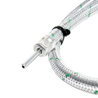 SKF Niederdruckschlauchleitung 716-1000-M - Rohr-Ø 6 mm - 1000 mm - max. 45 bar - mit Metallgeflecht