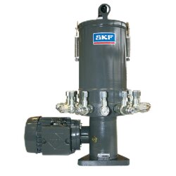 SKF 773-000-0134 -  Mehrleitungspumpenaggregat FF für Öl, Fließfett und Fett - 230/400 V - max. 350 bar - FF10E2M06/000002Aa0001Ag07