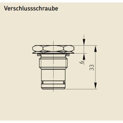 SKF 833-030-014 - Verschlusschraube