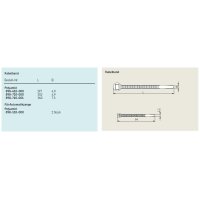 SKF Kabelbinder 898-710-001 - 360 mm lang - 7,5 mm breit...