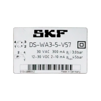 SKF Druckschalter DS-WA3-5-V57 - Nennschaltdruck: 3 bar - Zul. Betriebsdruck: 45 bar