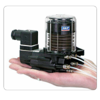 SKF Minikolbenpumpenaggregat ETP5WZ-ACCCC-D+924 - 24V - 25 bar - Befüllt mit Lebensmittelfett LGFP 2