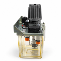 SKF Zahnradpumpenaggregat MFE2-KW6F-S21+MGP - 6 Liter Kunststoff Behälter - 0,2 l/min - 400 V - für Fließfett
