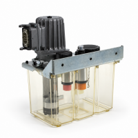 SKF Zahnradpumpenaggregat MFE2-KW6F-S21+MGP - 6 Liter Kunststoff Behälter - 0,2 l/min - 400 V - für Fließfett