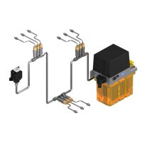 SKF Einleitungspumpe MKF2-12AC11000 - für Fließfett - 230 Volt - 3 Liter - 0,2 l/min - ohne Steuerung - mit Füllstandsschalter - mit Druckschalter - mit Manometer - mit Kunststoffbehälter - Kabelverschraubung - 1 Rechteckstecker
