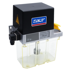 SKF Einleitungspumpe MKF2-K3-22016+428 - für Fließfett - 230 Volt - 3 Liter - 0,2 l/min - mit Steuerung - ohne Füllstandsschalter - mit Kunststoffbehälter