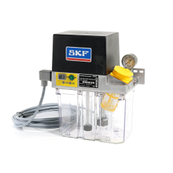 SKF Einleitungspumpe MKU2-KW3-20018+428 - für Öl - 230 Volt - 3 Liter - 0,2 l/min - ohne Steuerung - mit Kunststoffbehälter