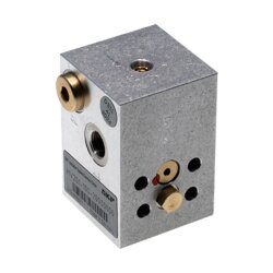 SKF Öl+Luft Mischventil MV201-100-20000000 - für Öl - 1 Auslass - 1x 0,02 cm³ - mit Senkung für lötlose Rohrverschraubung