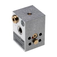 SKF Öl+Luft Mischventil MV201-100-20000000 - für Öl - 1 Auslass - 1x 0,02 cm³ - mit Senkung für lötlose Rohrverschraubung