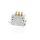 SKF Öl+Luft Mischventil MV203-100-BBB00000 - für Öl - 3 Auslässe - 1x 0,02 cm³ / 1x 0,02 cm³ / 1x 0,02 cm³ - mit Steckverbinder