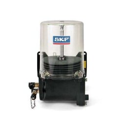 SKF Pneumatische Kolbenpumpe PEU-99-S2 - Öl / Fließfett - 1 Auslass - Ohne Füllstandsschalter