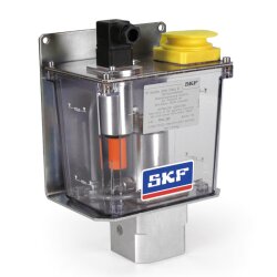 PF-289 - SKF Kolbenpumpe mit Behälter - 10 cm³/Hub - Fließfett