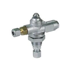 SKF Sprühdüse SP8-4 - "EasyRail" - 0,03 cm³/Hub - Öl und Fließfett