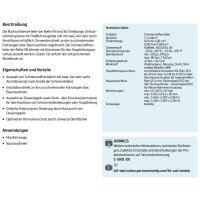 SKF MonoFlex Nachschmierverteiler VN - Für Fließfett - Auslässe: 6 - 6 x 0,30 cm³ - Armatur: Ohne (links und rechts) - 80 bar