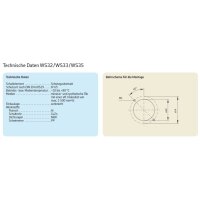 SKF Schwimmerschalter WS33-S10+Y53 - 2 Schaltpunkte - max. Füllstand / min. Füllstand - für mineralisches Öl