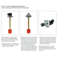 SKF Schwimmerschalter WS33-S10+YJ9 - 2 Schaltpunkte - max. Füllstand / min. Füllstand - für mineralisches Öl