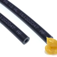 SKF  Kunststoffrohr - &Oslash; 6 x 1,5 mm - Gef&uuml;llt - Hart - Schwarz