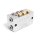 Delimon Flanschverteiler ZVF06A1522O - 6 Auslässe - 1,5 cm³ - Zuteilschaube 1/1 für 5 bis 6 Auslässe - Ohne Flanschplatte