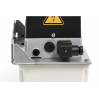 SKF Einleitungspumpe MKU5-KW6-22003 - für Öl - 230 Volt - 6 Liter - 0,5 l/min - mit Steuerung - mit Füllstandsschalter - mit Druckschalter - mit Manometer - mit Kunststoffbehälter