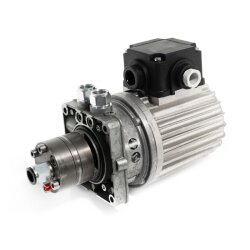 SKF Zahnradpumpe M5-2000+299 - 1 x 0,5 l/min - 28 bar - Spannungsbereich II - 207-254V / 360-440V, 50Hz - 249-305V / 432-528V, 60Hz