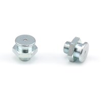 Flachkopfschmiernippel - G1/4"-19 - Stahl -...