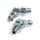 Kegelschmiernippel 45° - M6x0,75 keg AG - Stahl /...