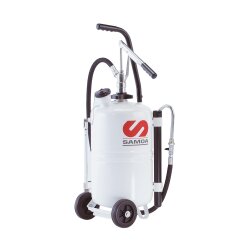 Samoa 326000 Ölspender - mobil - 65 Liter Behälter - 1,5 Meter Abgabeschlauch - 0,12 l/Hub