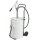 Samoa 40025 Mehrzweckpumpe - mobil - 50/60 Liter Fässer - 0,1 l/Hub - 1,5 m Gummischlauch - Kugelhahn