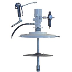 Samoa 40043 Abschmiergerät - 1/4" - für 15/18 kg Behälter - 550 g/min - 7 Meter Schlauch