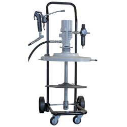 Samoa 40428 Abschmiergerät - mobil - 20 kg Gebinde - 10 Meter Schlauch - 1/4"
