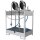 Samoa 40605 Frischöl-Insel - 2 x Automatik-Schlauchaufroller offen - 30 l/min - 2 x Handdurchlaufzähler