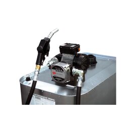 Samoa 40634 Dieselpumpe - mit Bypass - 100 l/min - Automatik-Zapfpistole - 4 Meter Schlauch